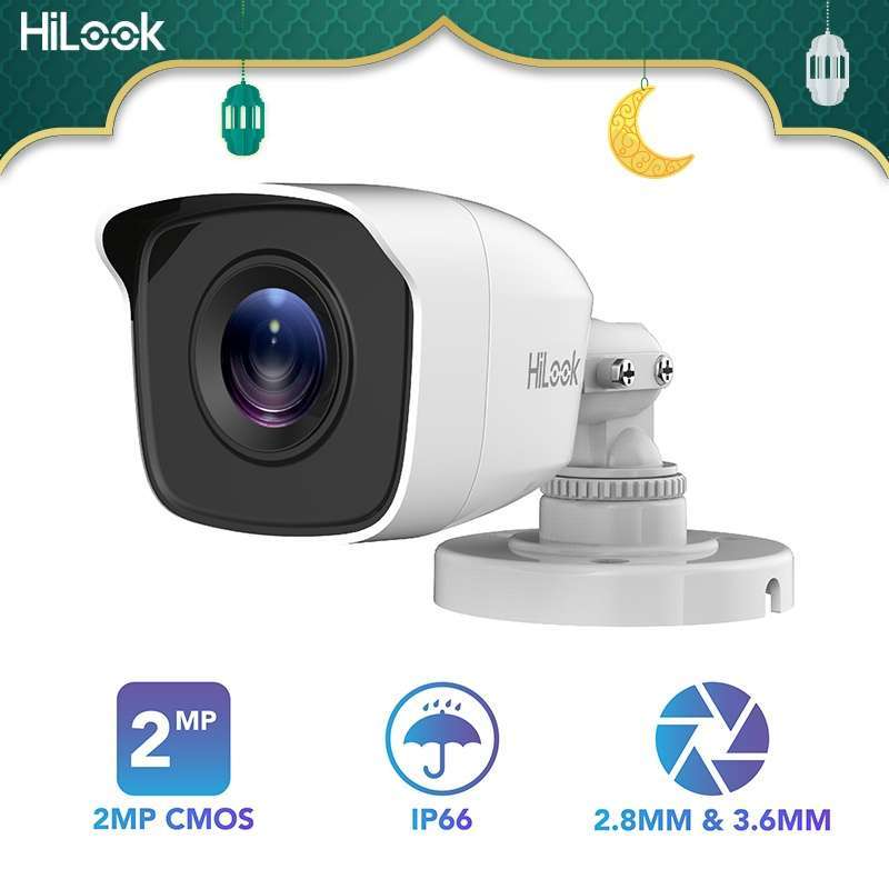Promo Hilook Turbo Hd Cctv Camera Thd-b120-pc 2mp Indoor Outdoor
