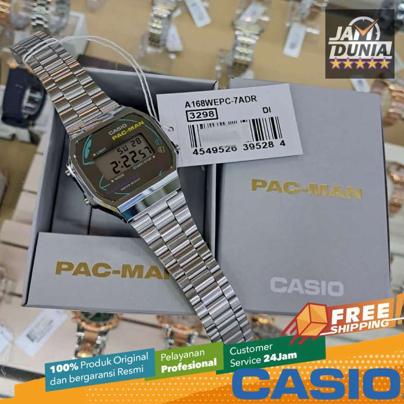 G Shock Casio Pac Man Jual Casio Original Casio Pacman Pac Man Vintage  A168wepc-7adr