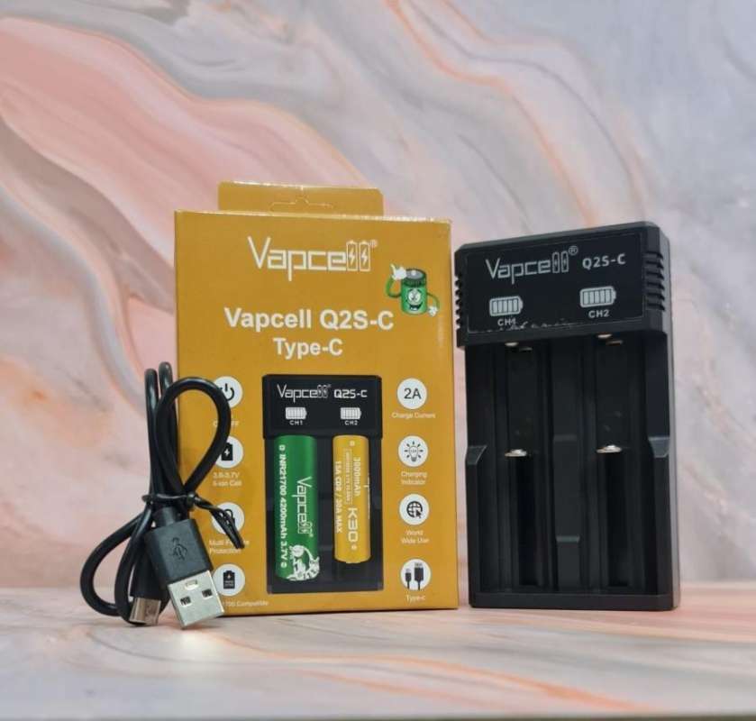 CHARGER VAPCELL Q2S TYPE C