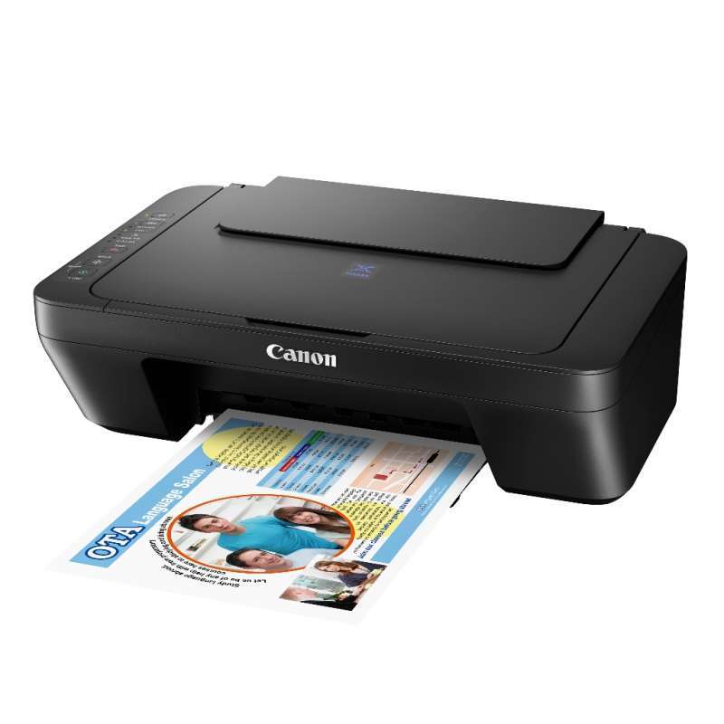 Printer Canon PIXMA E470 All-In-One Print Scan Copy Wireless Printer Canon  Murah