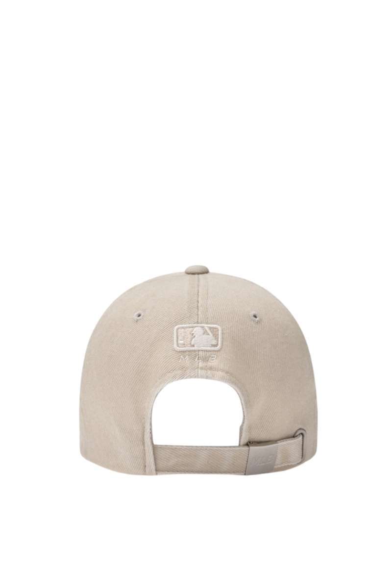◆MLB Korea◆ Basic Washing Unstructured Ball Cap BOS Sand 3 Promo Basic Washing Unstructured Ball Cap - Ny Sand Diskon