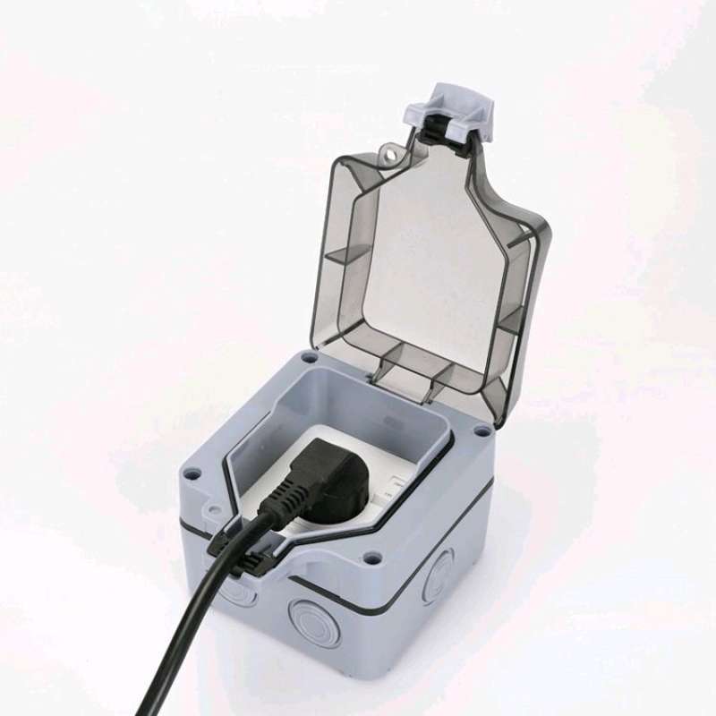 Jual Stop Kontak Saklar Lampu Indikator Ip66 Waterproof Outdoor Wall ...