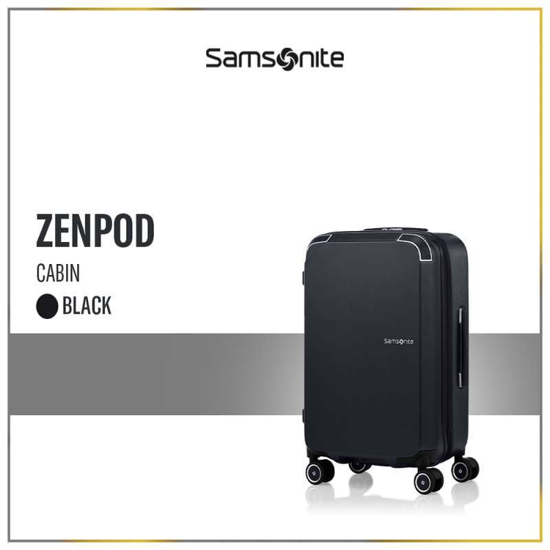 Jual Samsonite Koper Hardcase Zenpod Spinner Cabin 20 Black Di