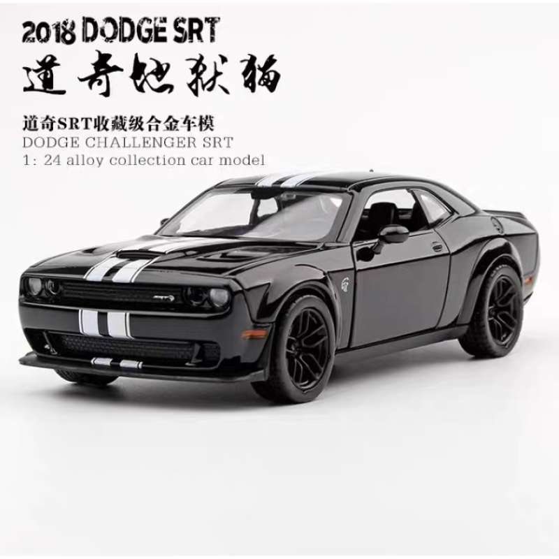 Promo Twh Diecast Dodge Challenger Srt Hellcat Redeye Widebody Skala 1: ...
