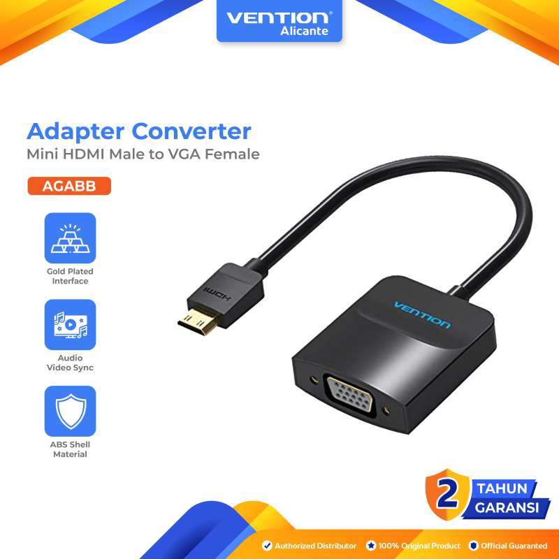 Vention HDMI To VGA 0.5m Adapter Cable - No Audio