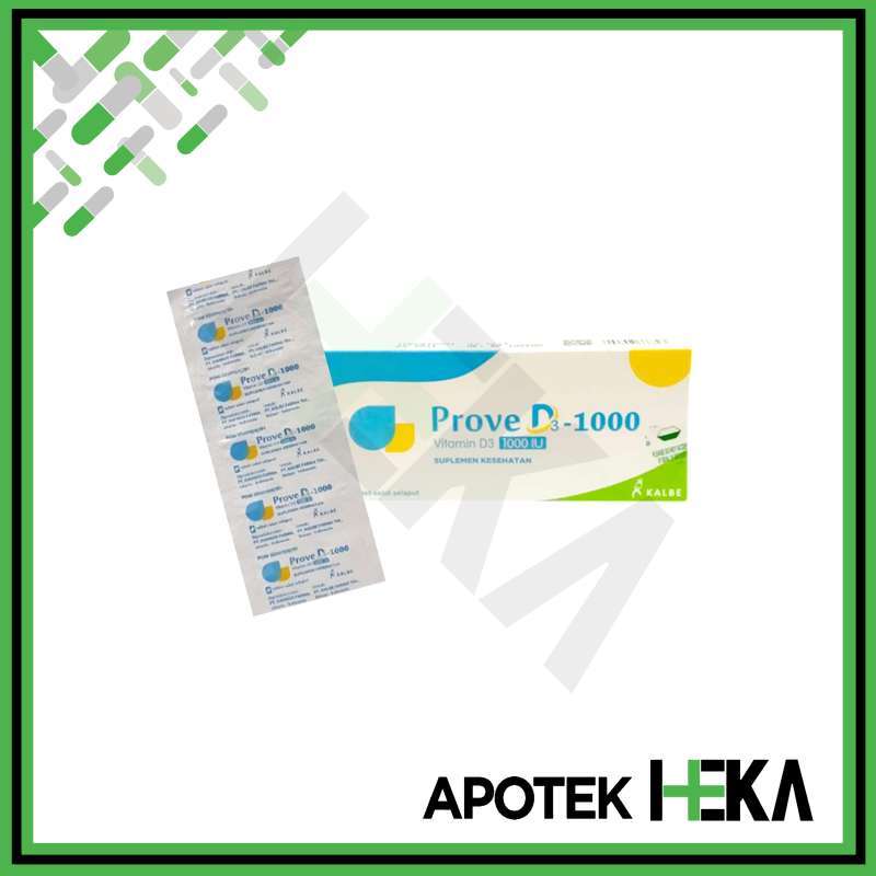 Vitamin Prove D3 1000 Iu Box Gratis Ongkir 🏷️ Harga Murah April 2026