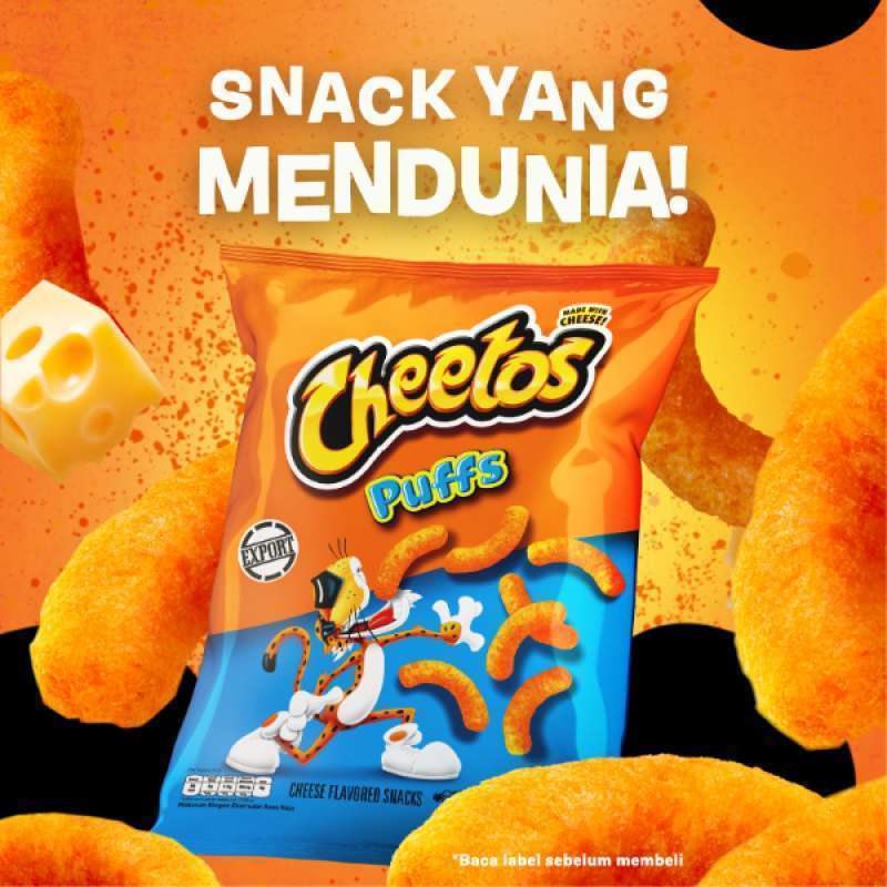 Jual [promo] Buy 1 Get 1 Cheetos Puffs Makanan Ringan Rasa Keju 60 G Di ...