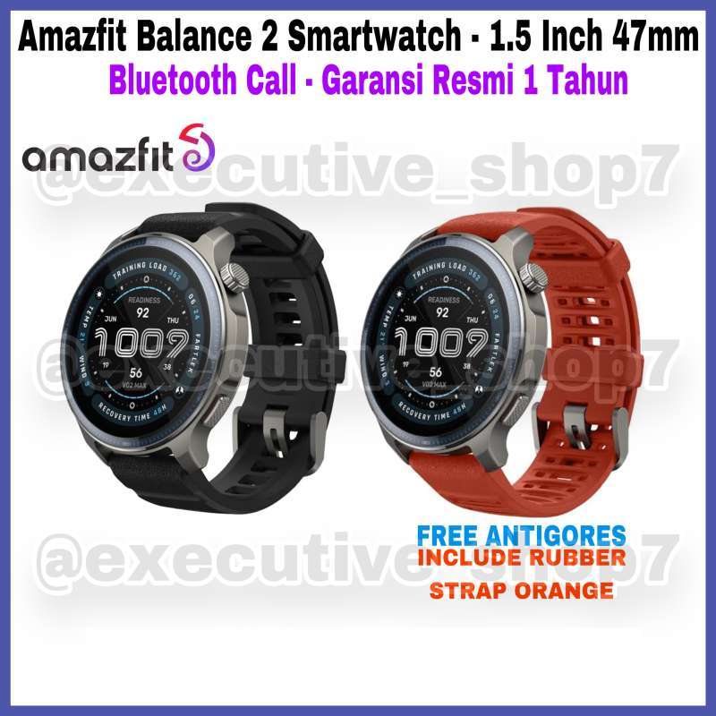 Amazfit Balance Smartwatch Inch 47mm Bluetooth Call Garansi Resmi  Tahun