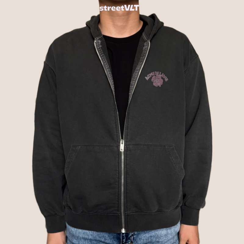 Jual Adlv Clover Belly Pigment Zip Up Hoodie Acme De La Vie