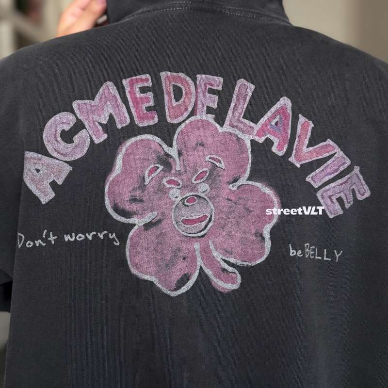 パーカー・フーディ ACME DE LA VIE CLOVER BELLY PIGMENT HOODIE ZIP UP 2d65e64c1bf022aca4f92f2f22cf23