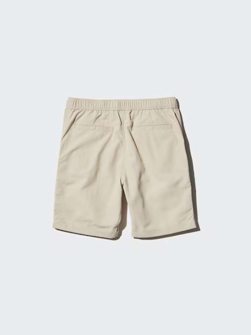 Jual Uniqlo Celana Pendek Geared Shorts Pria Water-repellent Beige