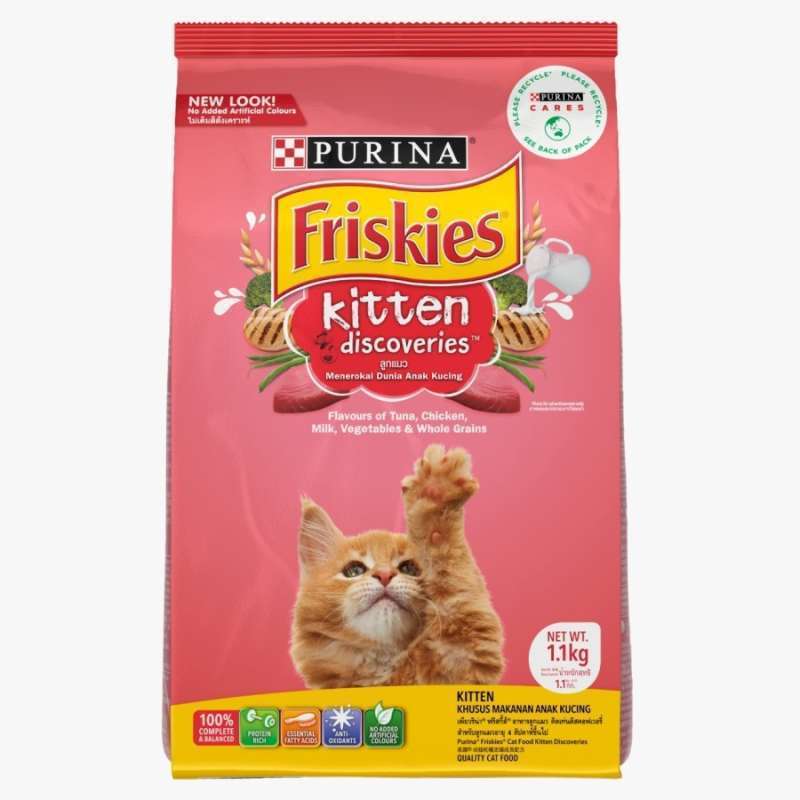 Jual Friskies Kitten Discoveries 1,1 Kg Makanan Kering Kucing