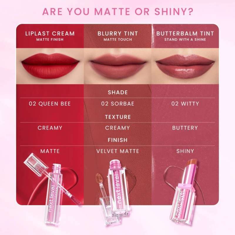 Promo Hanasui Next Level Liplast Cream 01 Girlboss Diskon 22% Di