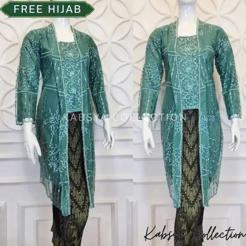 Jual Kebaya Tulle Kutu Baru Payet Kebaya Modern Tile Fashionable