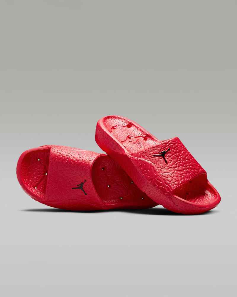 Sandal Nike Pria Air Jordan Franchise Shower Slide Red HQ2163-600