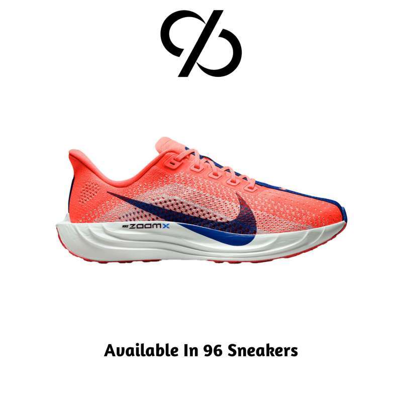 Sepatu Lari Wanita Nike Pegasus Plus Bright Crimson Deep Royal Blue  (FQ7261-602) ORIGINAL