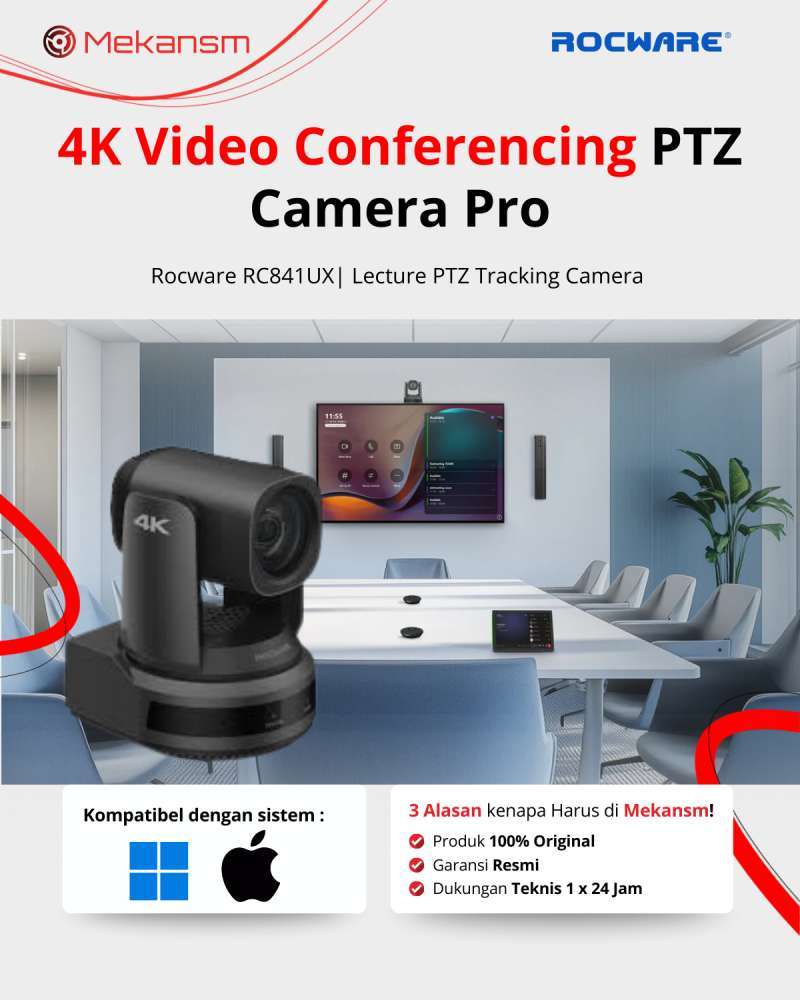 Jual Rocware Rc841ux - 4k Video Conferencing Ptz Camera Pro Di Seller ...
