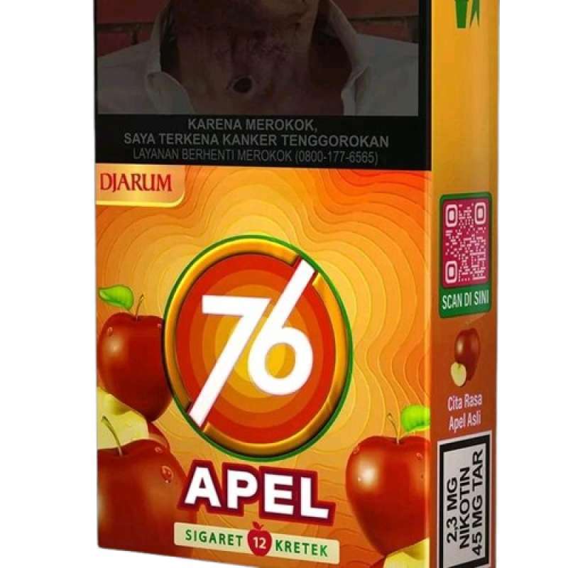 Promo Smg/jog/solo - Djarum 76 Apel Rokok [12 Batang] Scm Diskon 19% Di ...