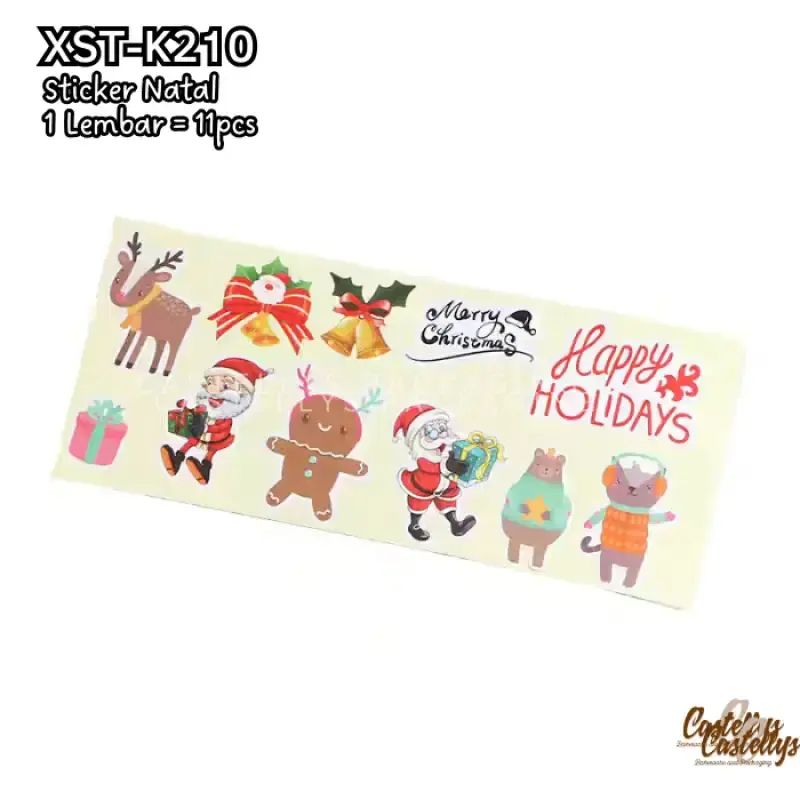 Xst Sticker Jual Plastik Cookies Edisi Natal 🏷️ Original Terbaru, Terlengkap ...