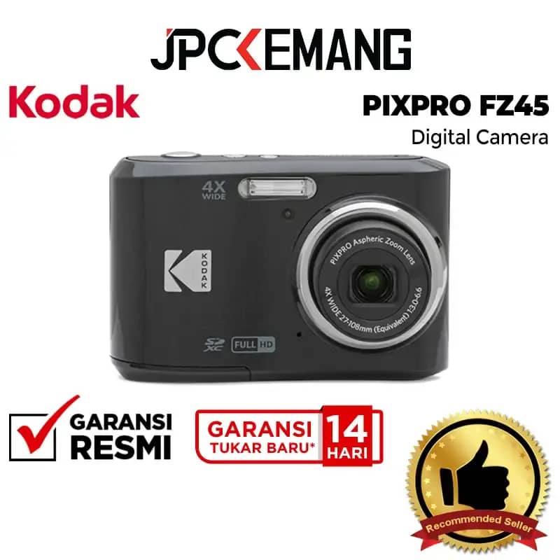 Promo Jpc Kemang Kodak Pixpro Fz45 Compact Digital Camera Pocket Kodak ...