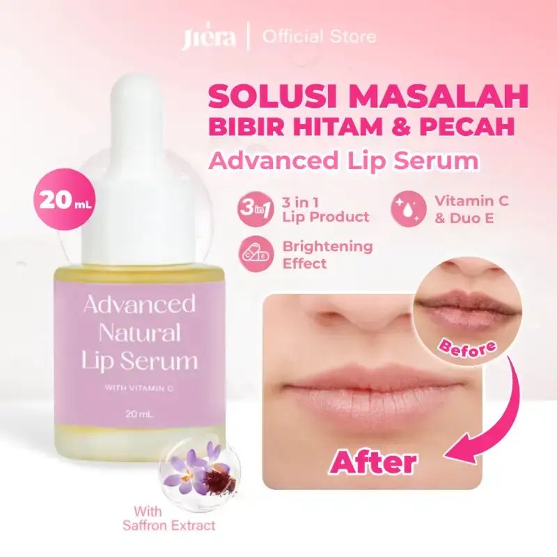 advanced natural lip serum with vitamin c reviews Promo Jiera 10ml Dan Duo Vitamin E, Membantu Mencerahkan Bibir, Eksfoliasi, Serta Melembapkan Bibir Diskon 53% Di Seller Keitaskincare - Harapan Jaya, Kota Bekasi Natural ingredients