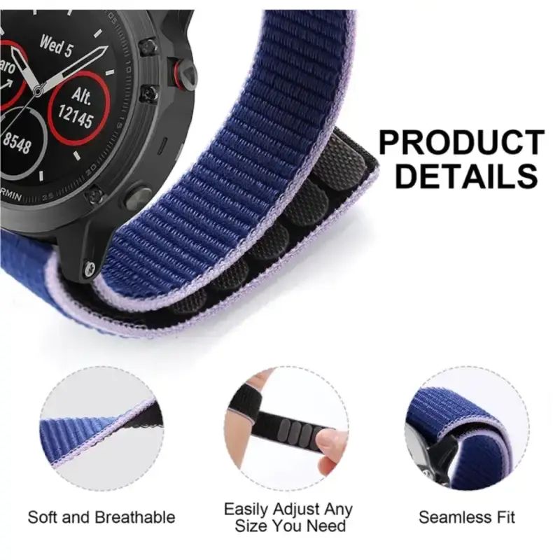 Loop Runner Strap Jual Tali Strap Jam HUAWEI Watch Gt Runner 2 - Nilon Velcro 22mm Sport ...