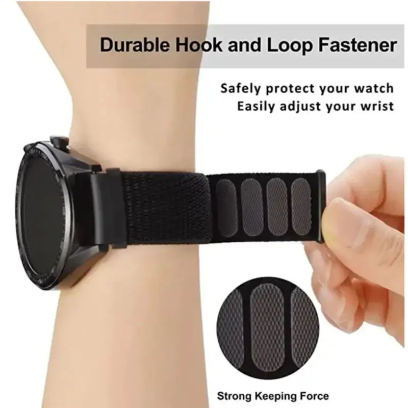 Loop Runner Strap Jual Tali Strap Jam HUAWEI Watch Gt Runner 2 - Nilon Velcro 22mm Sport ...