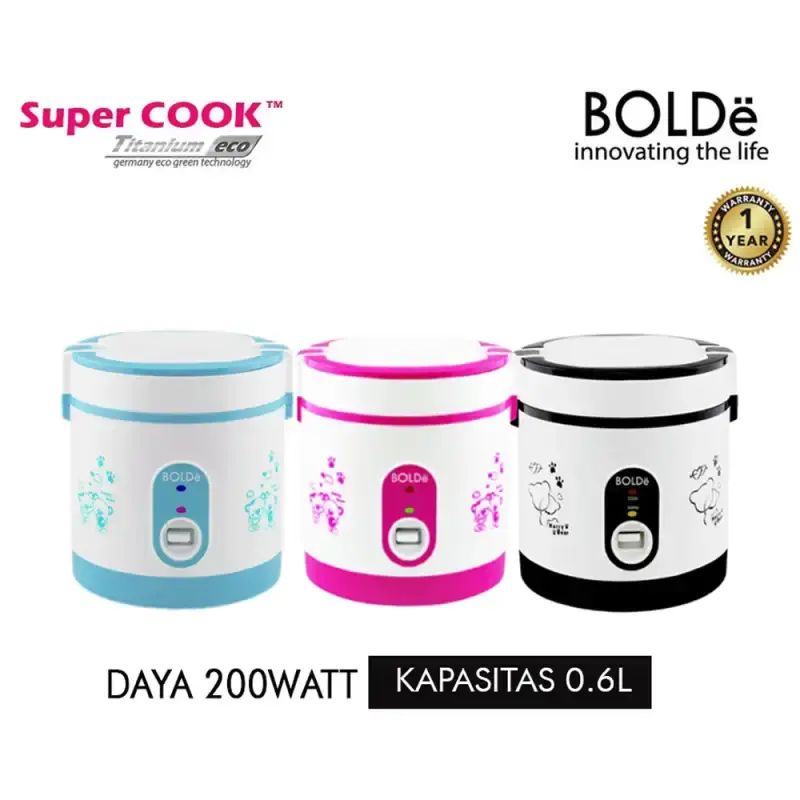 Super Rice Cooker Promo Bolde Rice Cooker / Penanak Nasi / Magic Com Rc-te06 Super Cook ...