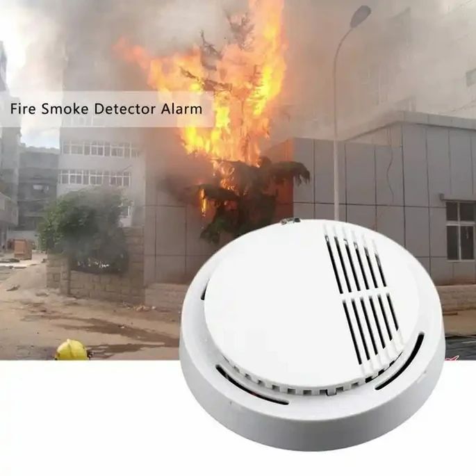 Promo Smoke Detector Alarm Alat Pendeteksi Asap Kebakaran 85db - Ss-168 ...