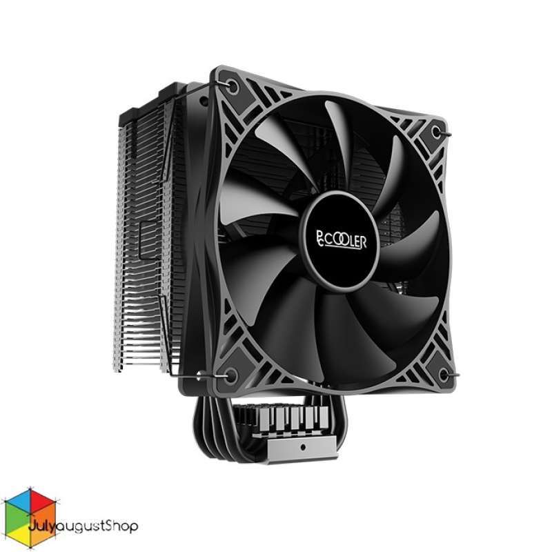 Promo PCCooler GI-X4S D / GI-X4SD - CPU Cooler With Full Black Heatpipe ...