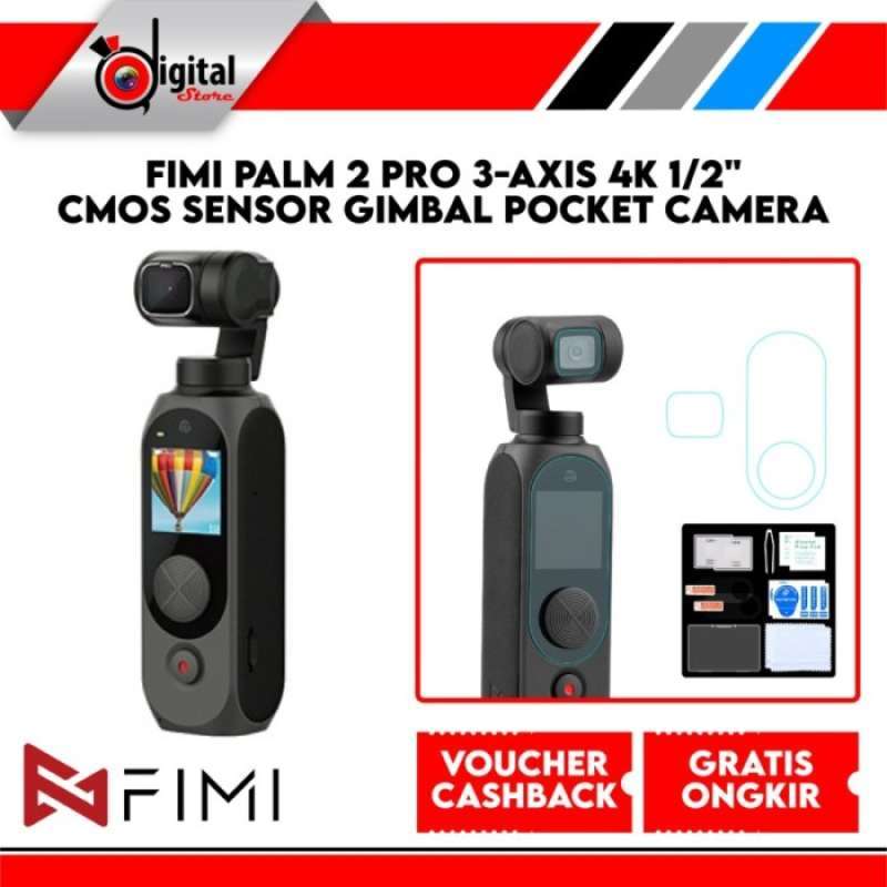 Promo Fimi Palm 2 Video Camera 4K Gimbal Kamera Diskon 23 di Seller
