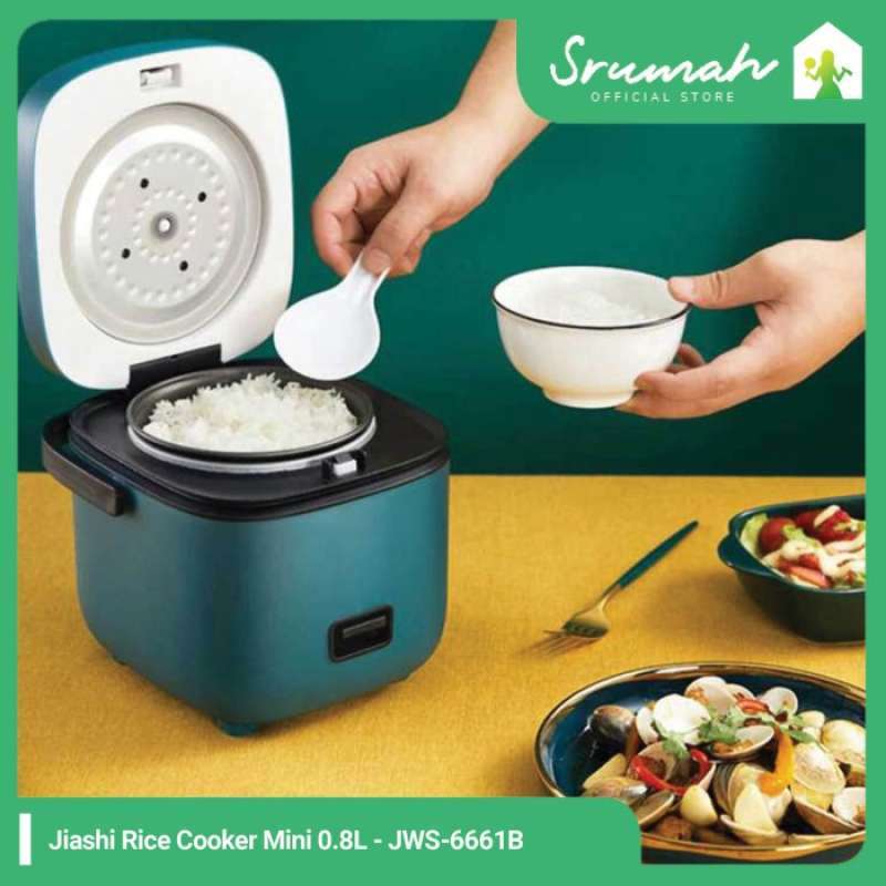 Jual Rice Cooker Minimalis 0.8l Jiashi Penanak Penghangat Nasi Mini