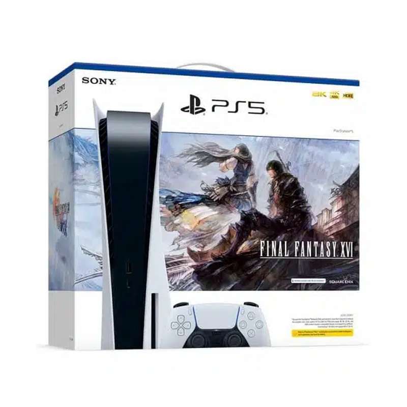 Jual PlayStation®5/PS5 Console [Disc Edition] FINAL FANTASY XVI Bundle (Garansi Resmi Indonesia