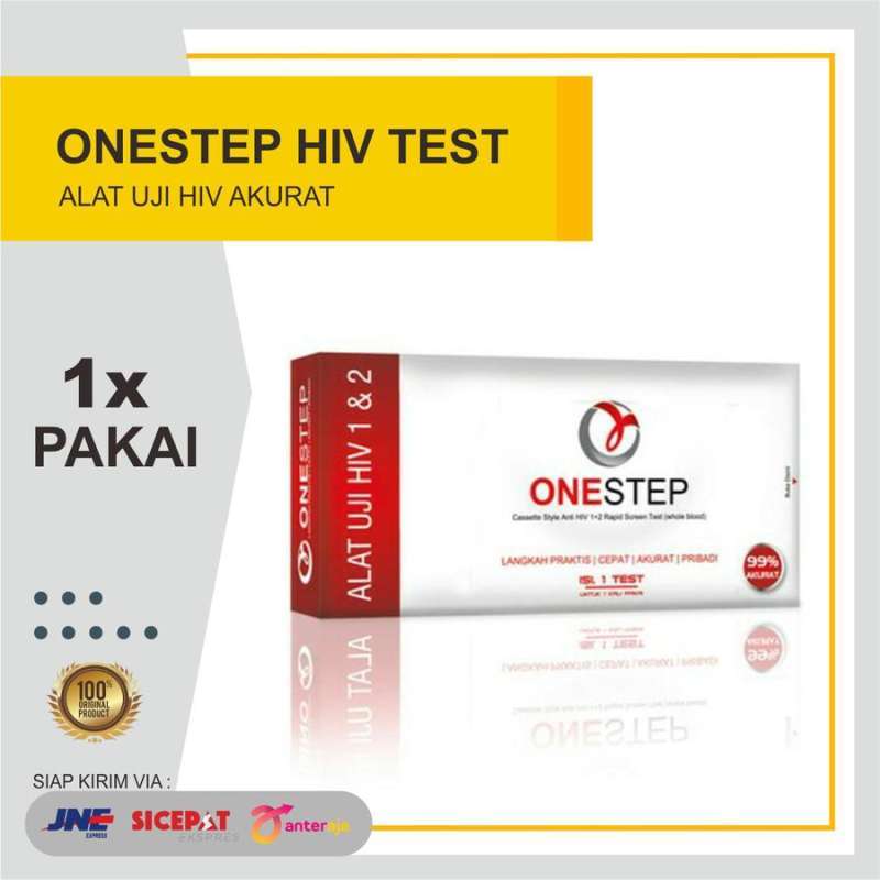 Jual One Step HIV TestAlat Tes Deteksi HIV Cepat ,Akurat ,Mudah di