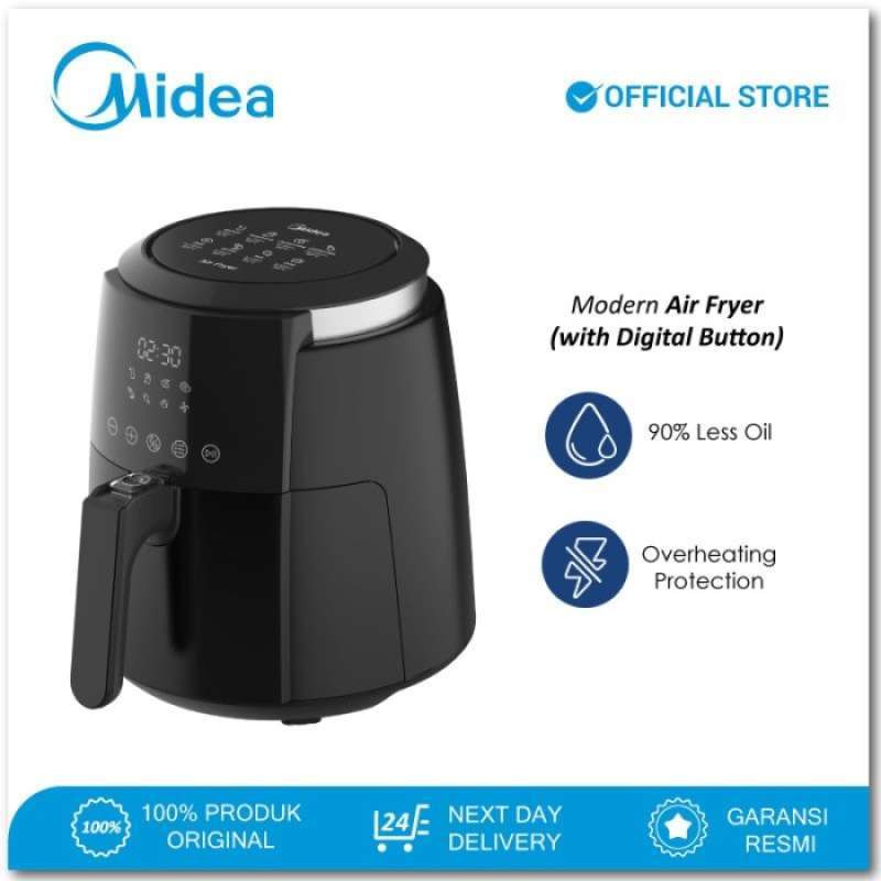 Jual Midea Air Fryer MFCN35B Kapasitas 4.7L Penggoreng Elektrik