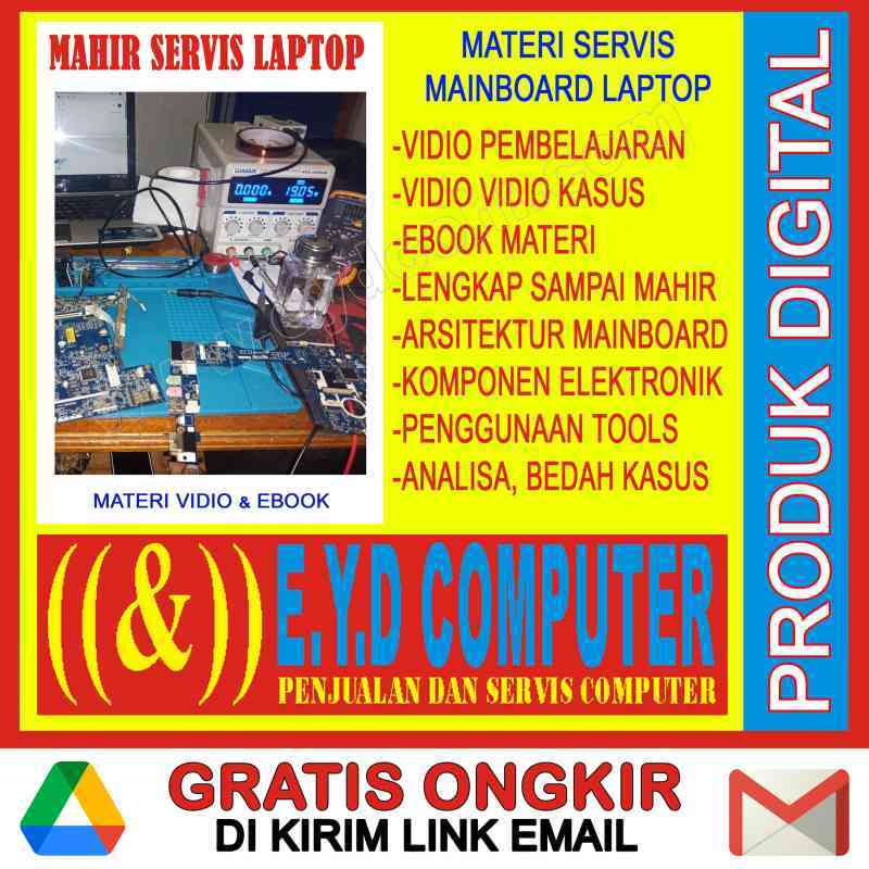 Jual Materi Servis Mainboard Laptop Untuk Teknisi Mahir Handal