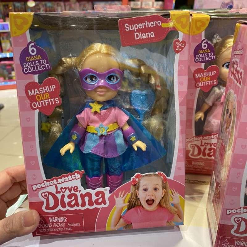 Promo Love Diana Doll Pocket Watch Diskon 17% di Seller Almaheera Shop ...