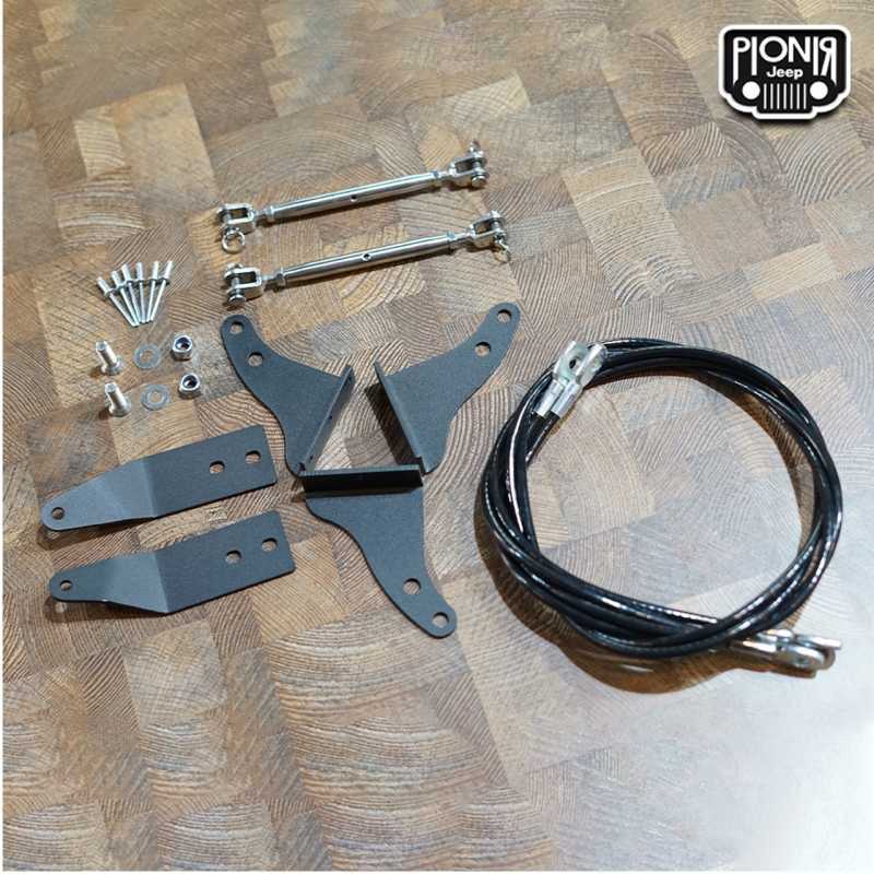 Promo Kawat Pelindung Kap Mesin Lamb Limb Riser Kit New JL JT Jeep ...