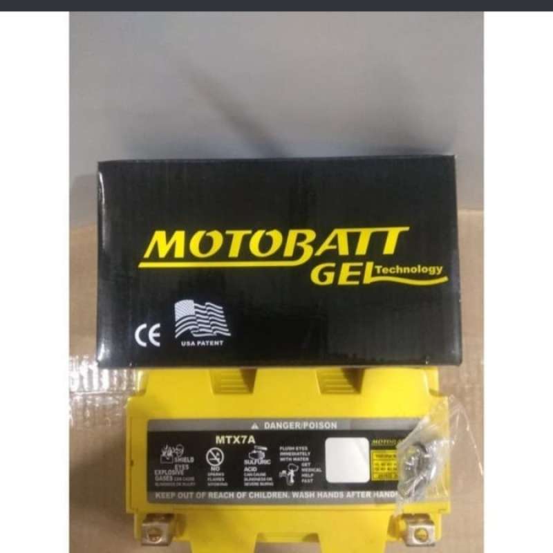 Promo AKI MOTOR KAWASAKI NINJA 250 CC CARBU/FI MTX7A MOTOBATT GEL