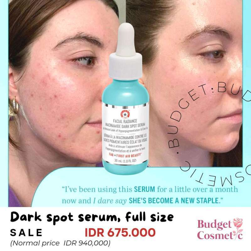 Jual serum FIRST AID BEAUTY FACIAL RADIANCE NIACINAMIDE DARK SPOT SERUM