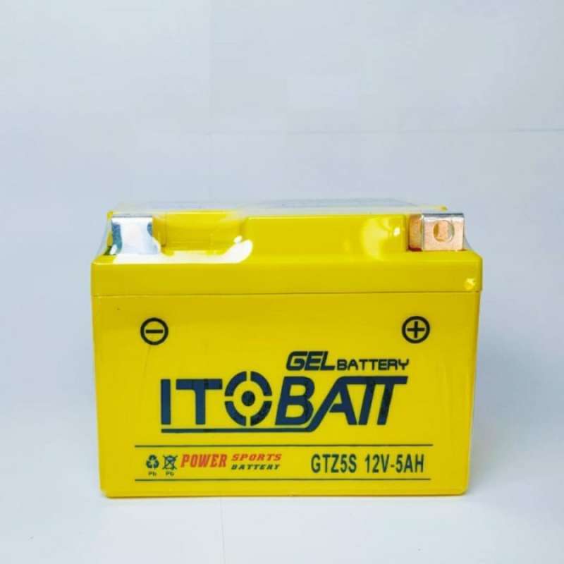 Promo AKI BEAT FI - KARBU VARIO SCOOPY SPACY ITOBATT GTZ5S AKI GEL 12V
