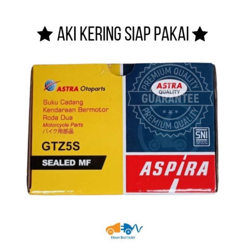 Jual Aki Motor Scoopy Gtz5s Mf Aspira Di Seller Rizky Putra Shop