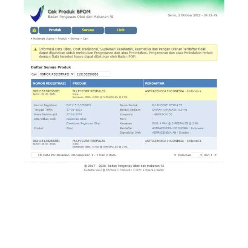 Jual Pulmicort 0.5 Mg/ml 5 Respules Di Seller Apotek Mandjur Official