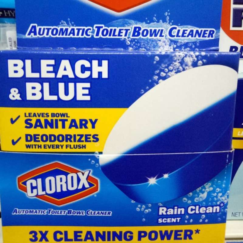 Promo Clorox Toilet Bowl Cln Bleach & Blue Rain Clean Diskon 23 di