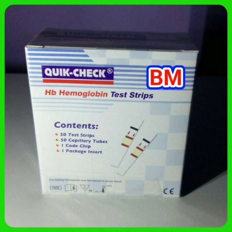 Jual Strip Hb Quik Check Quikcheck Isi 50 Di Seller Bergas Selalu