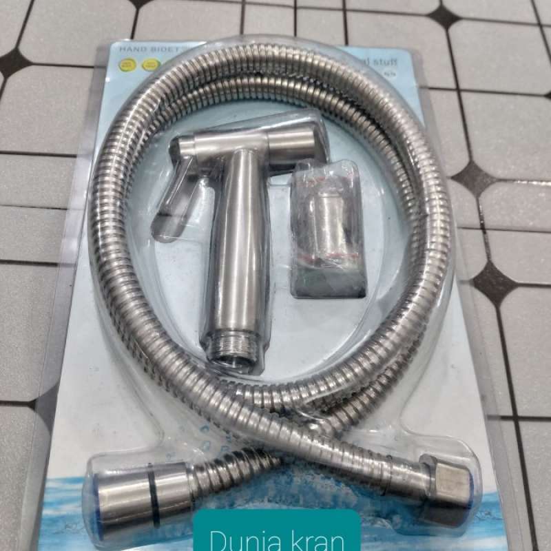 Promo Jet Shower Stainless Pencet / Shower Kamar Mandi Diskon 23 di