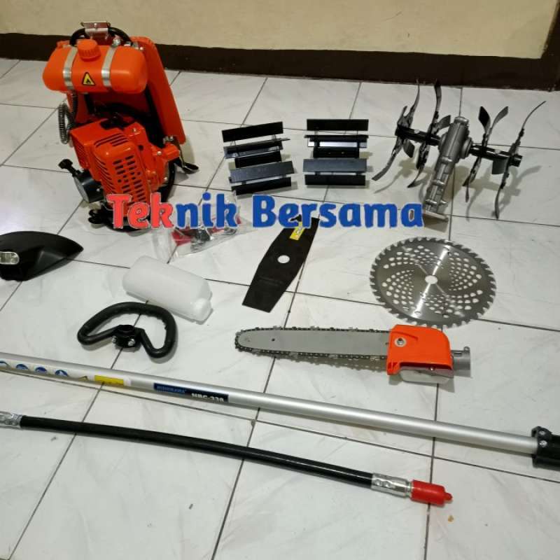 Promo MESIN POTONG RUMPUT MULTIFUNGSI 5 IN 1 Potong Rumput streetfor7