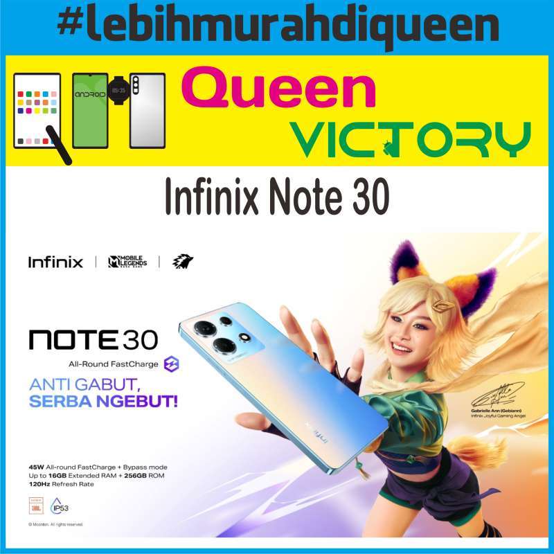 Promo Infinix Note 30 8/256 Garansi Resmi INDONESIA Diskon 7% di Seller ...