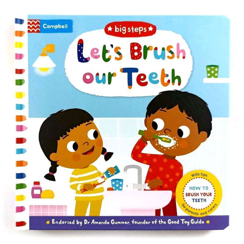 Promo Campbell Big Steps Let's Brush our Teeth How To Brush Your Teeth