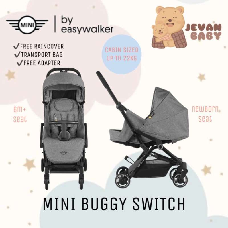 Promo Easywalker Mini Buggy Switch / Stroller Cabin Sized Diskon 23 di